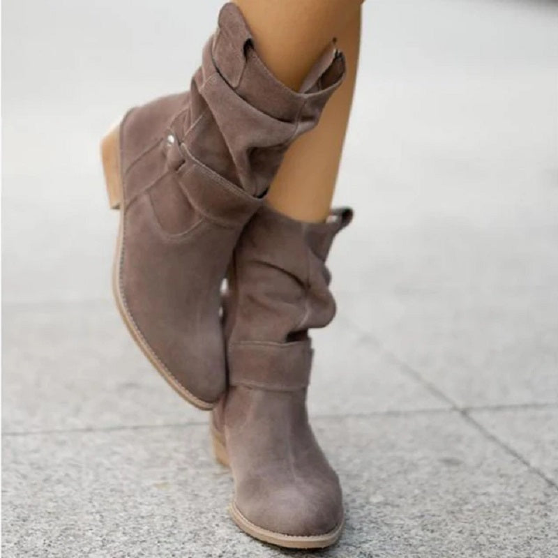 Women's Ankle Boots Low Heel | Casual