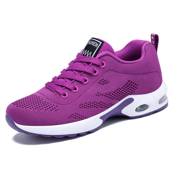 Women's Black Trainers Mesh | Running