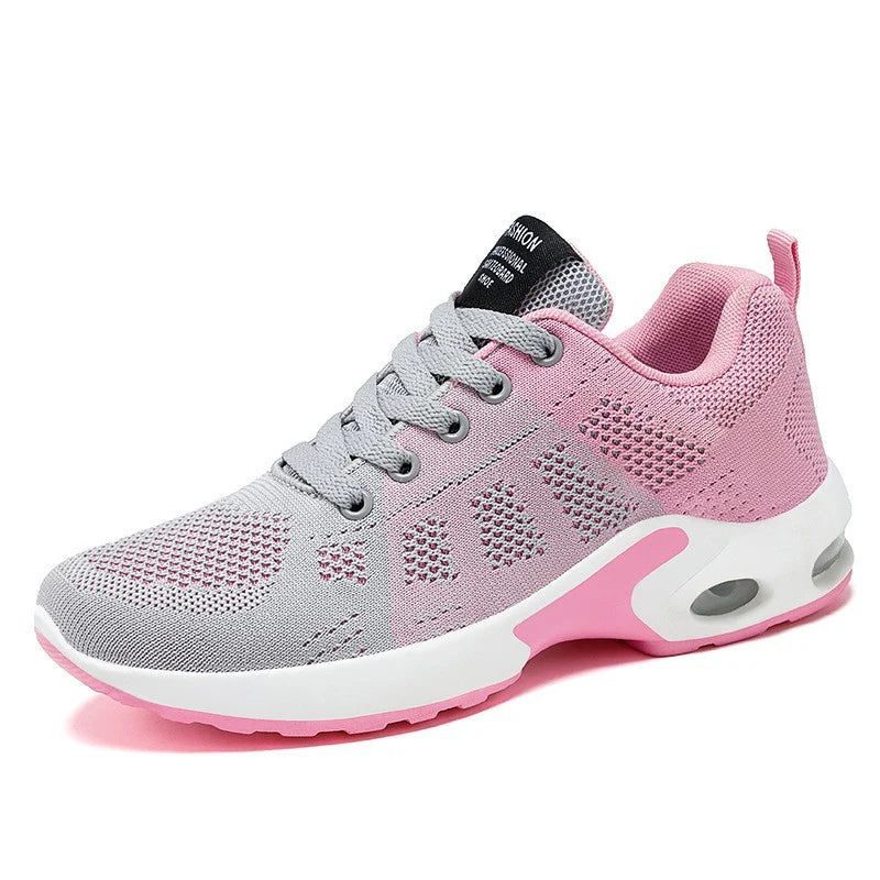 Women's Black Trainers Mesh | Running
