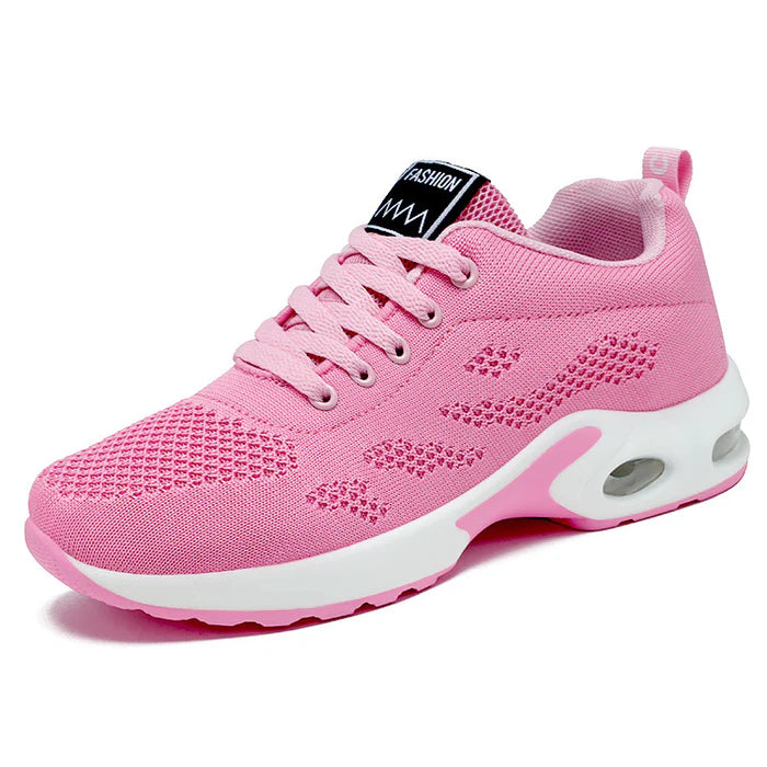 Women's Black Trainers Mesh | Running