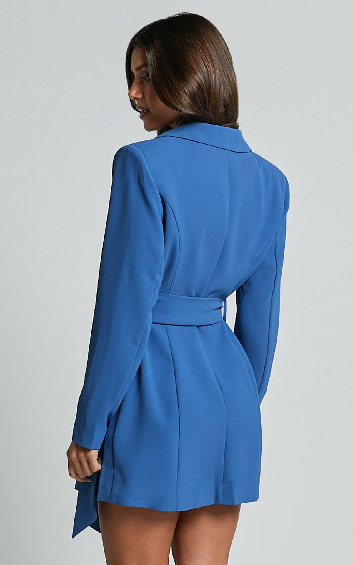 Women's Blazer Dress with Belt | Mini
