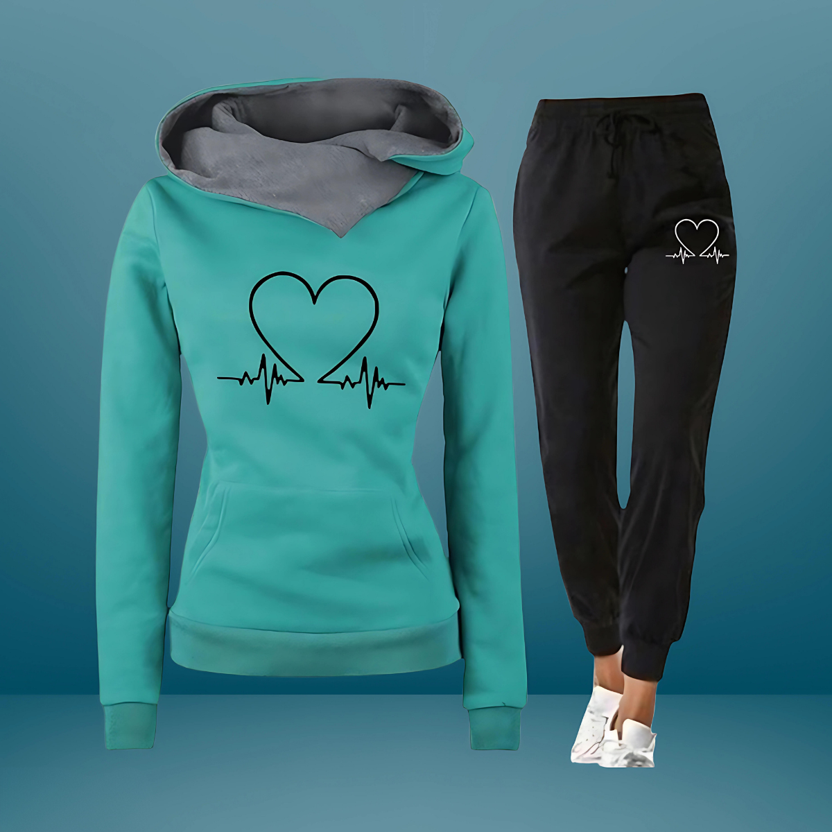 Women's Co-ord Loungewear Hoodie Set | Tracksuits