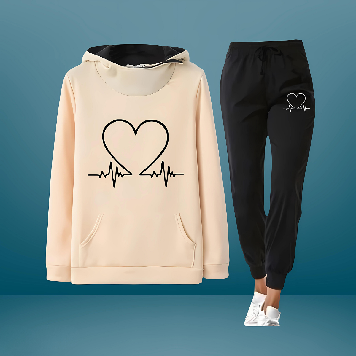 Women's Co-ord Loungewear Hoodie Set | Tracksuits