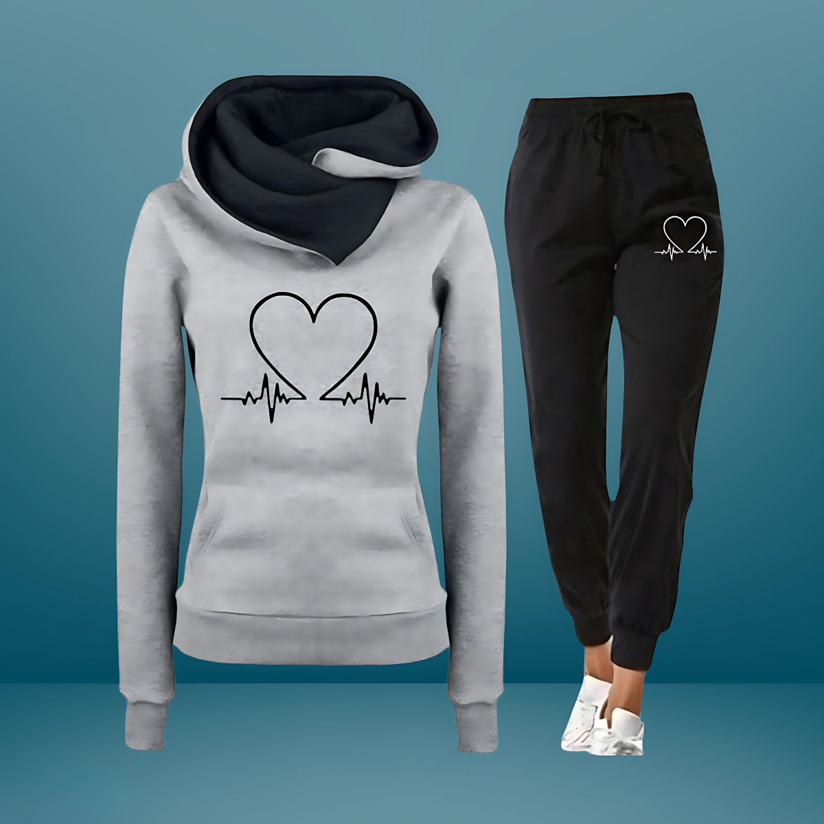 Women's Co-ord Loungewear Hoodie Set | Tracksuits