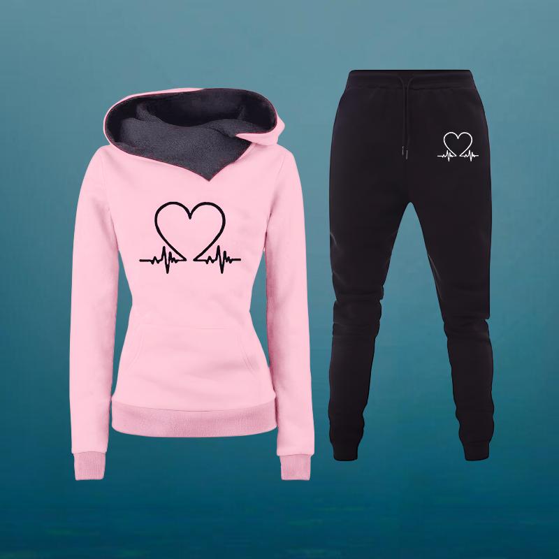 Women's Co-ord Loungewear Hoodie Set | Tracksuits