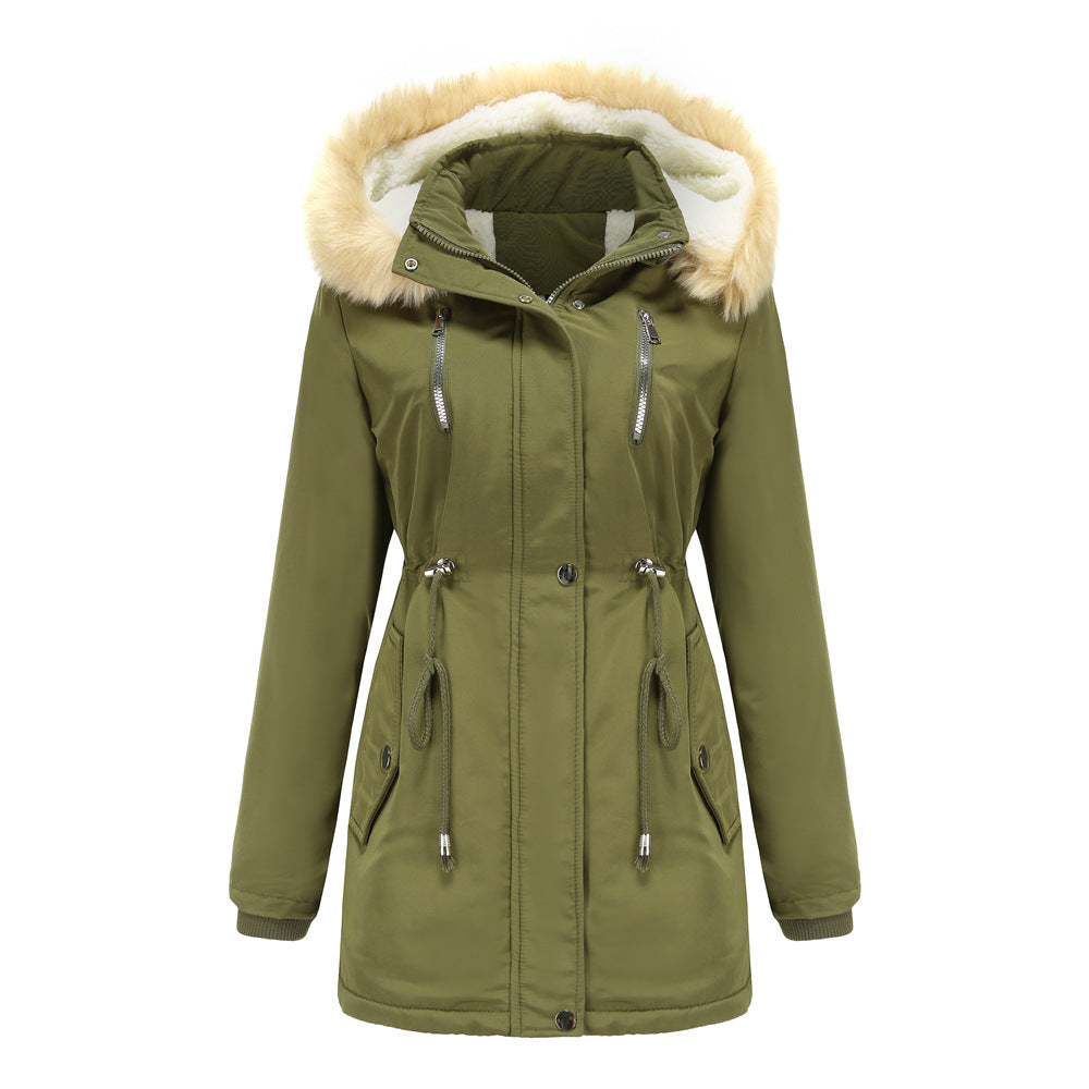 Women's Coat With Hood | Warm