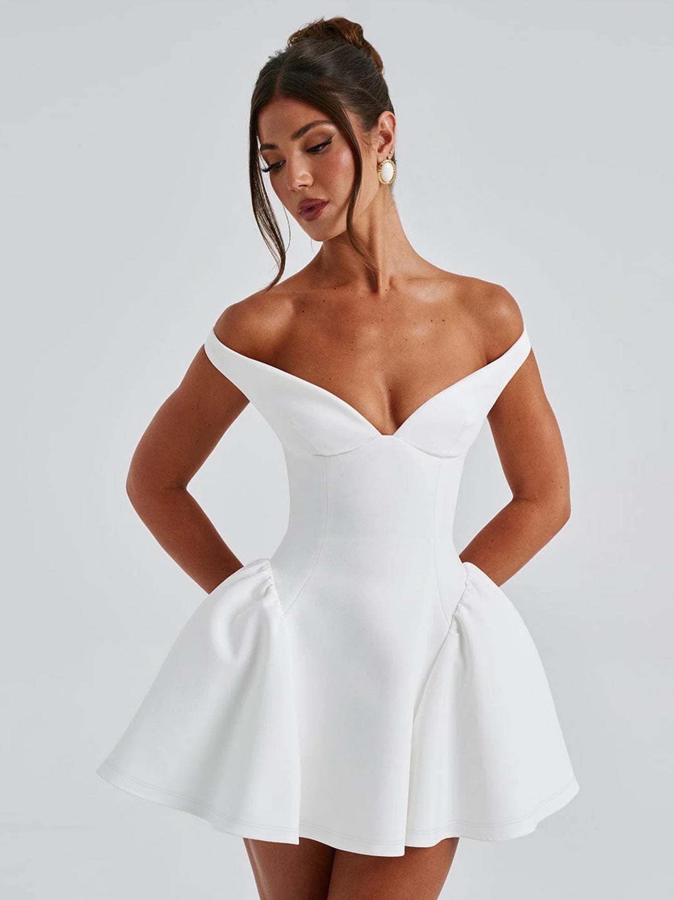 Women's Cocktail Dress Off Shoulder | Mini