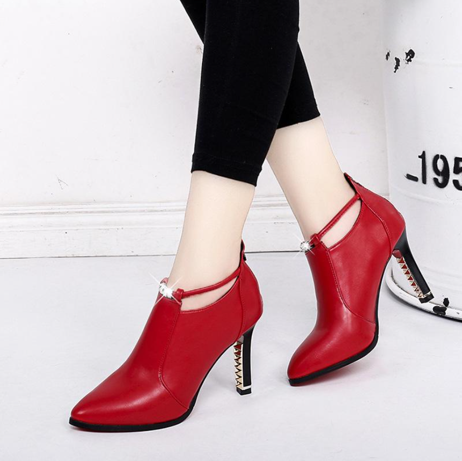 Women's Dress Ankle Boots With Pointed Toe | Party Style