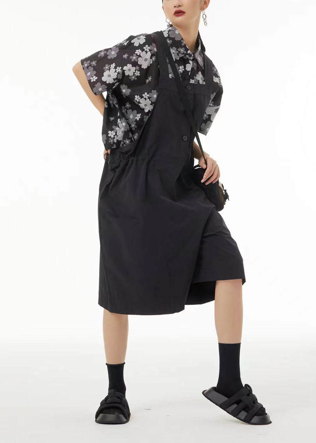 Women's Dungarees Jumpsuit Wide Leg | Casual