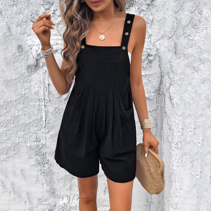 Women's Dungarees Short Style | Casual