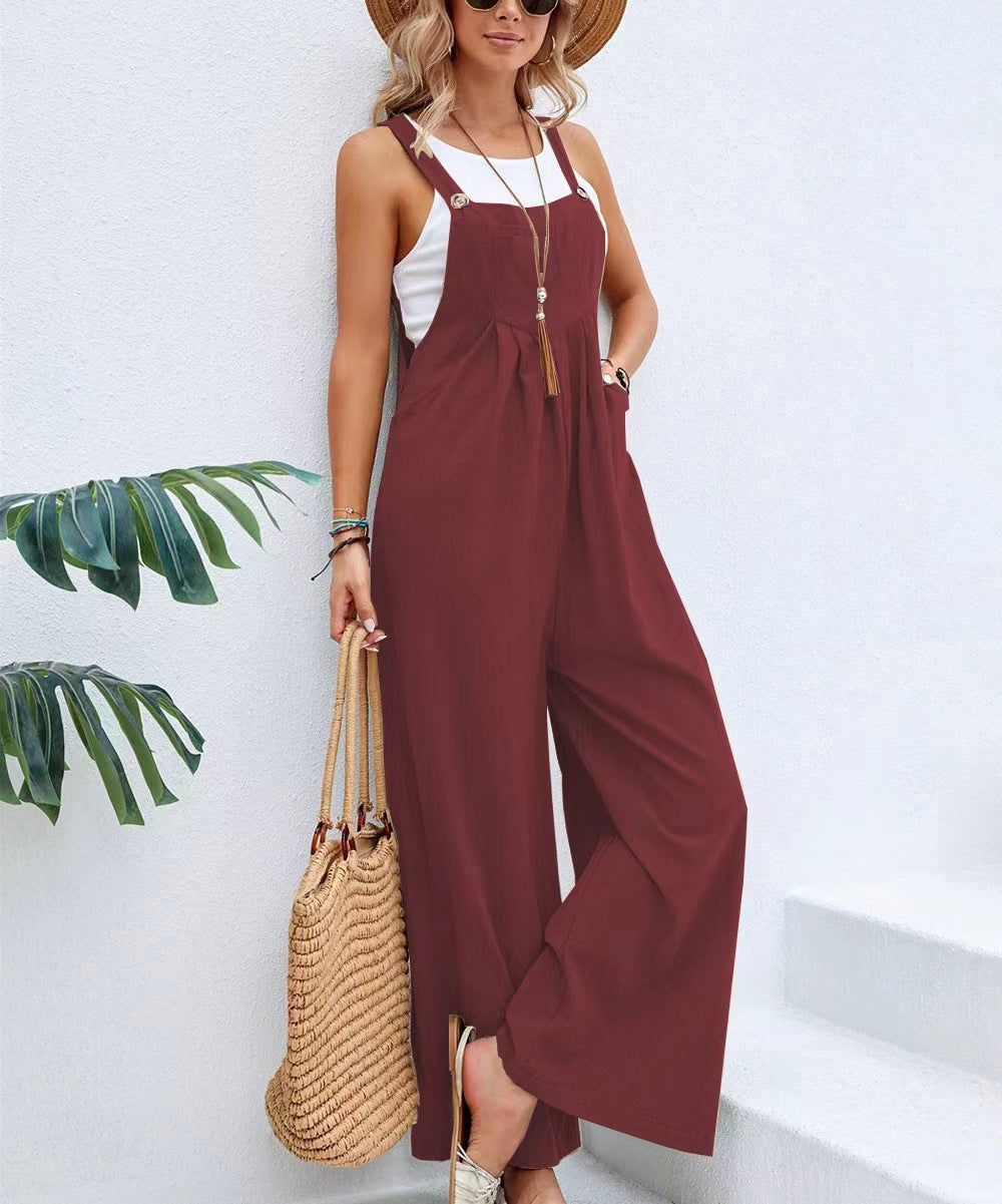 Women's Dungarees Tall Jumpsuit | Casual