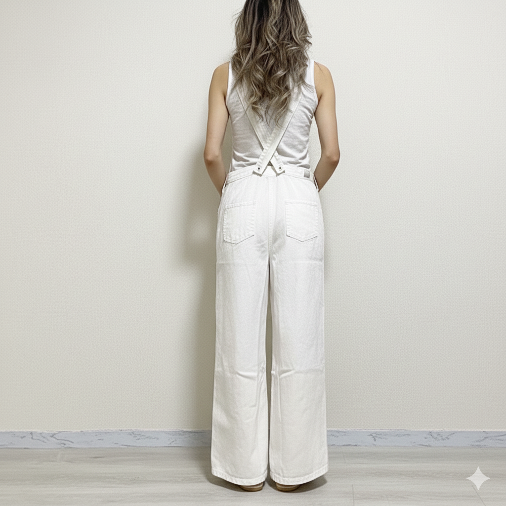 Women's Dungarees Tall Wide Leg | Casual