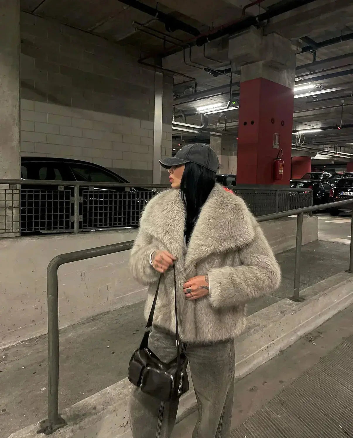 Women's Fur Coat Winter | Oversized
