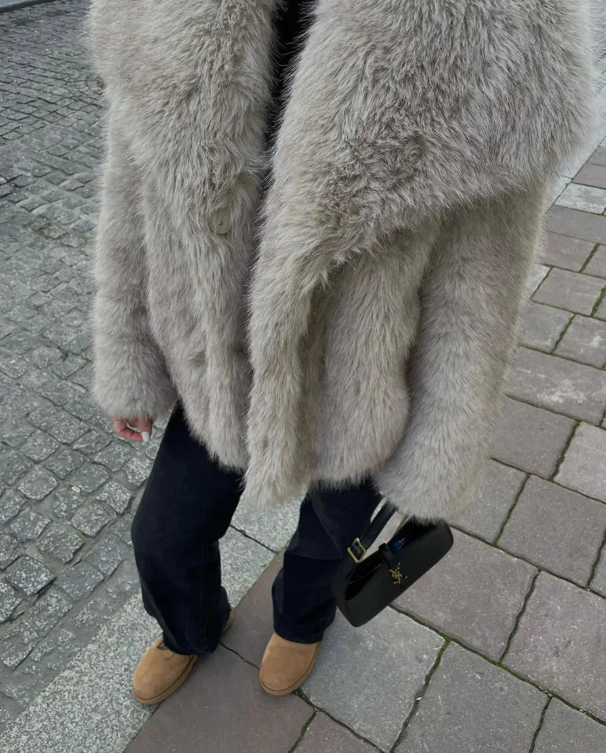 Women's Fur Coat Winter | Oversized