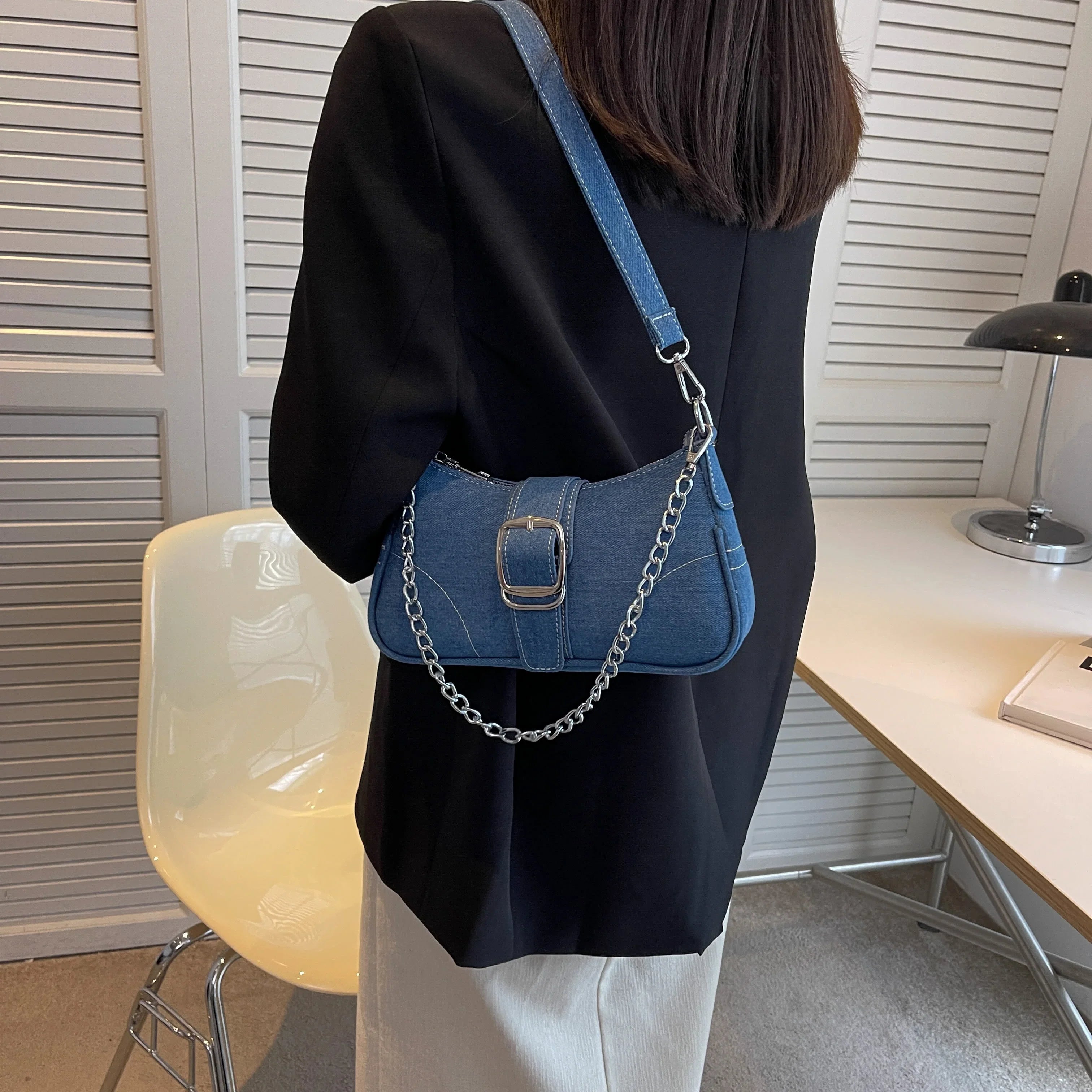 Women's Handbag Front Buckle | Crossbody