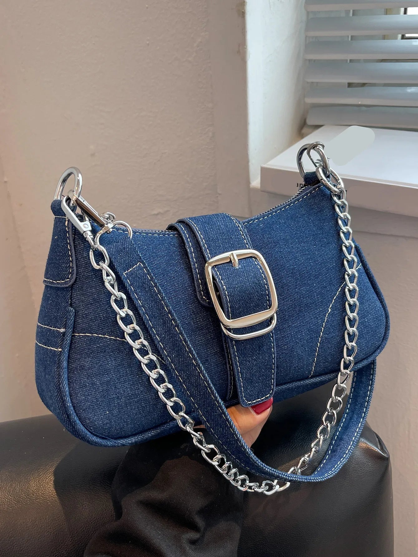 Women's Handbag Front Buckle | Crossbody