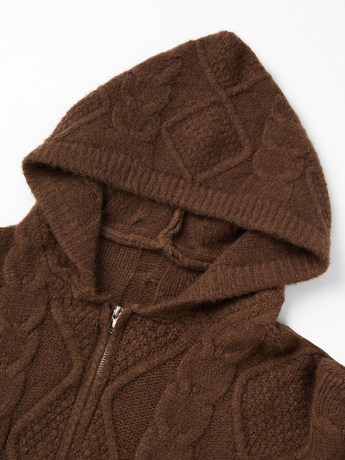 Women's Hooded Fleece Jacket Zip | Oversized