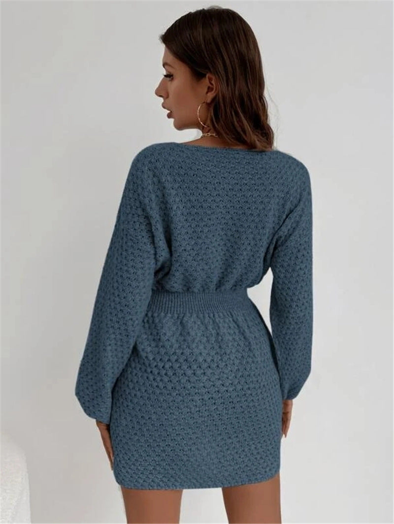 Women's Jumper Dress Long Sleeve | Mini