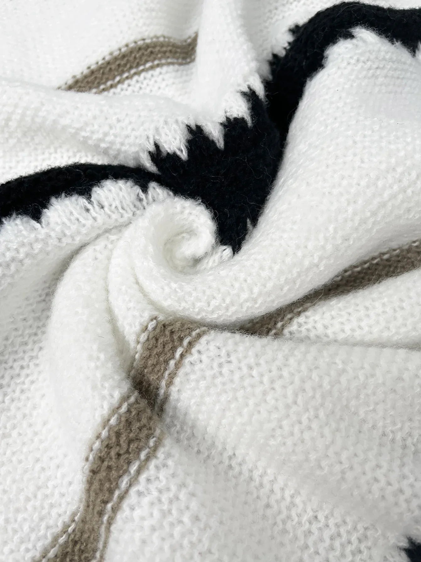 Women's Jumper Striped Knit | Oversized