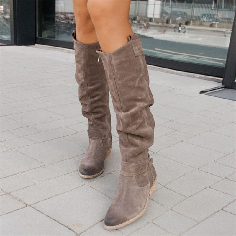 Women's Knee High Boots | Flat