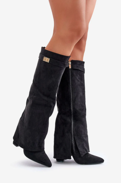 Women's Knee High Boots Pointed Toe | Heeled