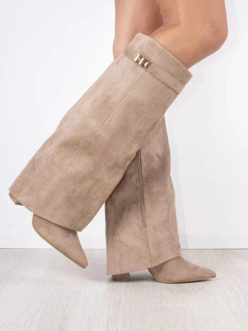 Women's Knee High Boots Pointed Toe | Heeled