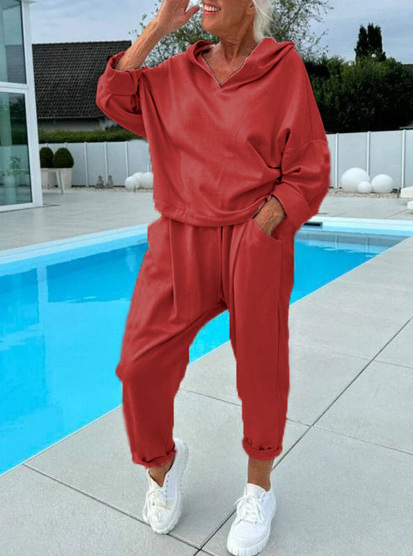 Women's Loungewear Set With Hood | Relaxed