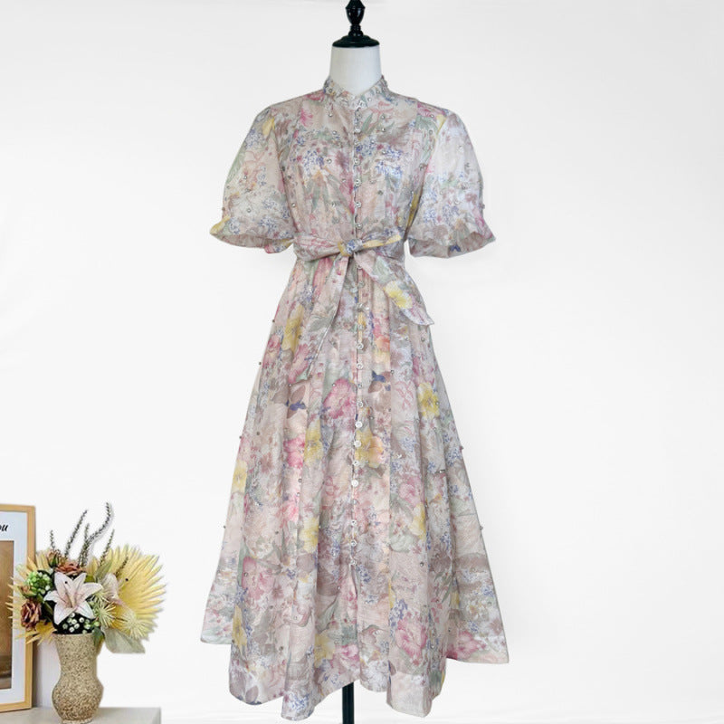 Women's Mother of the Bride Dress Floral Midi | Elegant