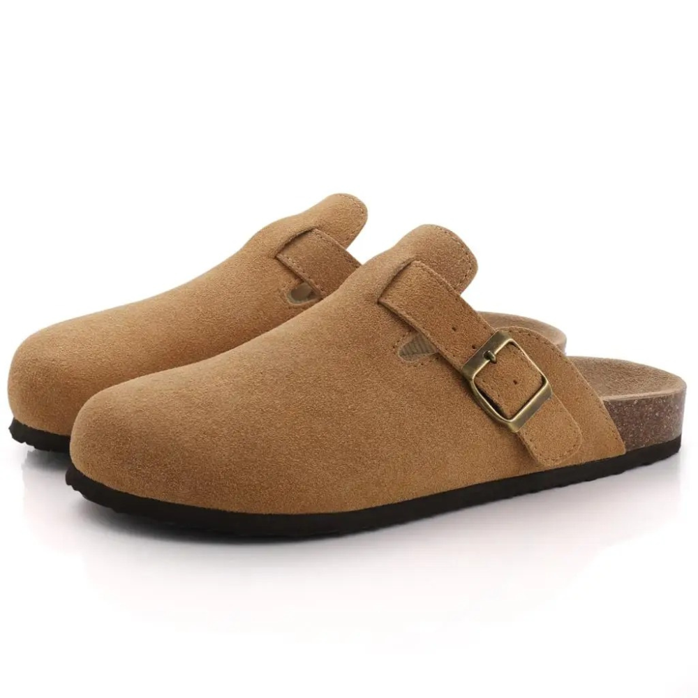 Women's Mules Closed Toe Buckle Flat | Casual