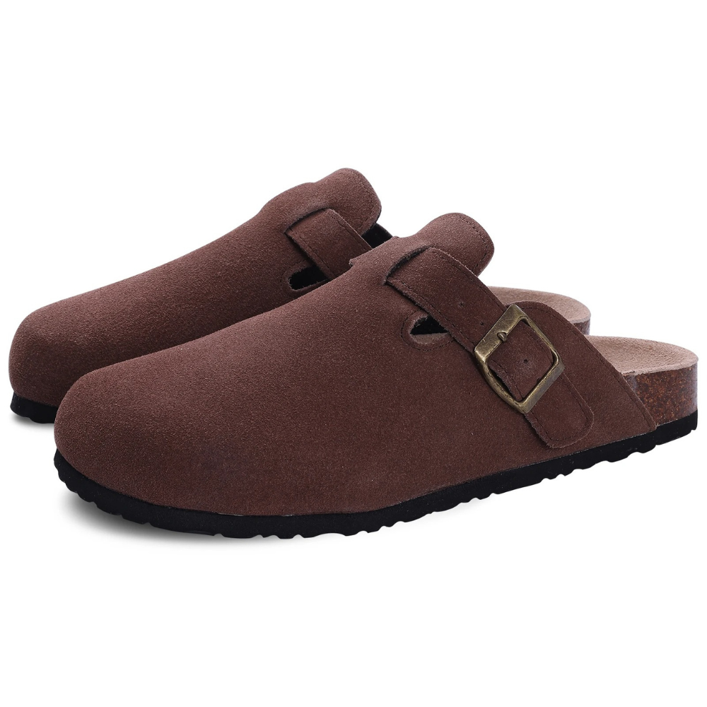 Women's Mules Closed Toe Buckle Flat | Casual