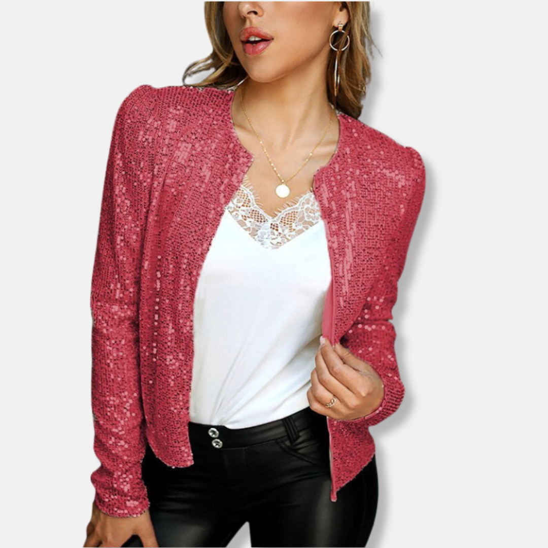 Women's New Years Eve Outfit Sequin Blazer Jacket | Party