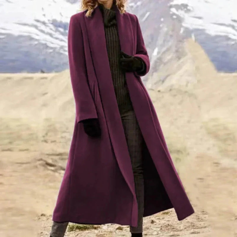 Women's Overcoat Long Winter | Elegant