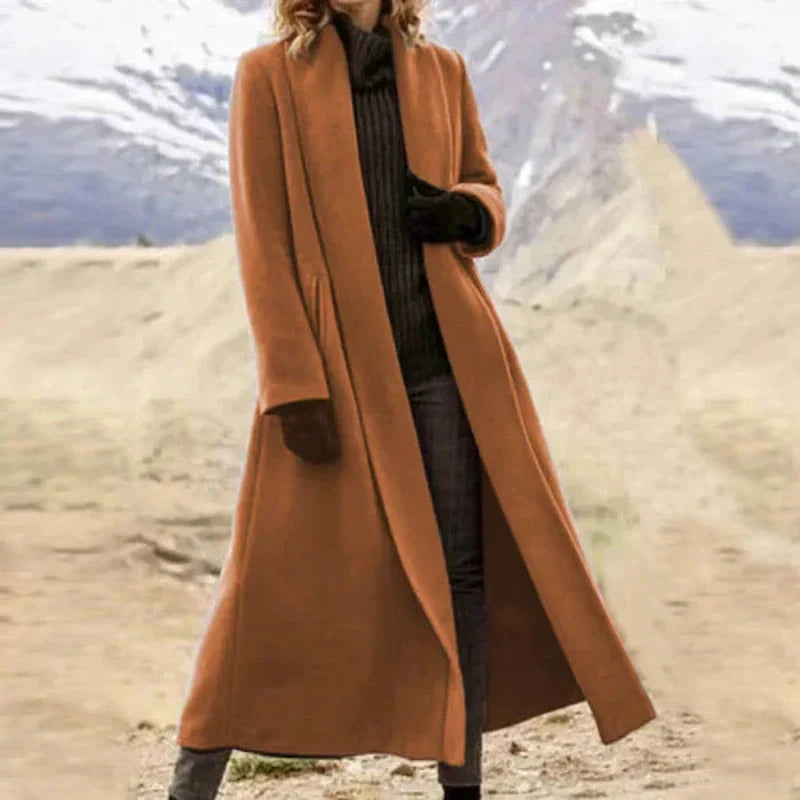 Women's Overcoat Long Winter | Elegant