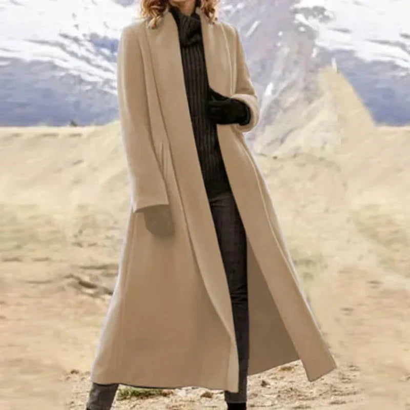 Women's Overcoat Long Winter | Elegant