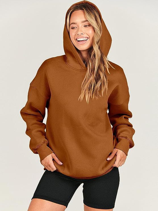 Women's Oversize Hoodie Longline Drop Shoulder | Sweatshirt