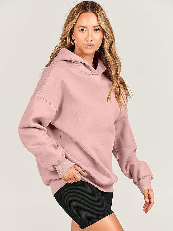 Women's Oversize Hoodie Longline Drop Shoulder | Sweatshirt