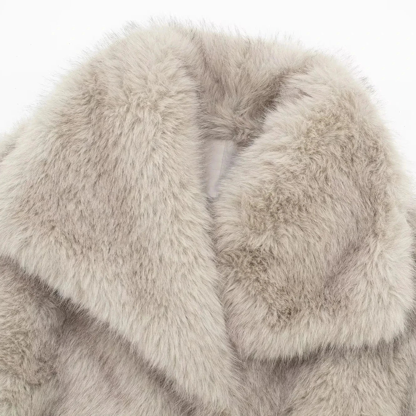 Women's Oversized Fur Coat Long Sleeve | Winter Jacket