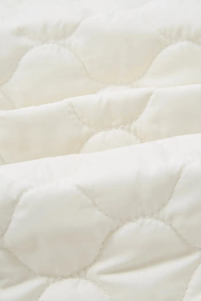 Women's Quilted Jacket With Zip Chest Pocket | Button-Up
