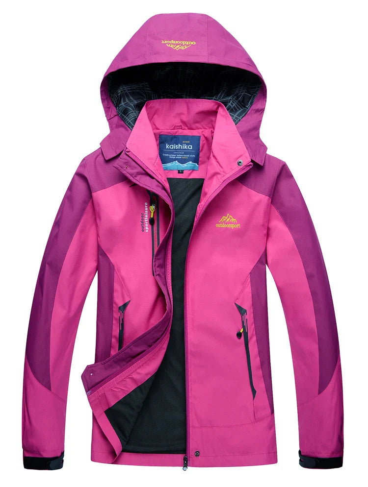 Women’s Rain Jacket With Hood | Lightweight