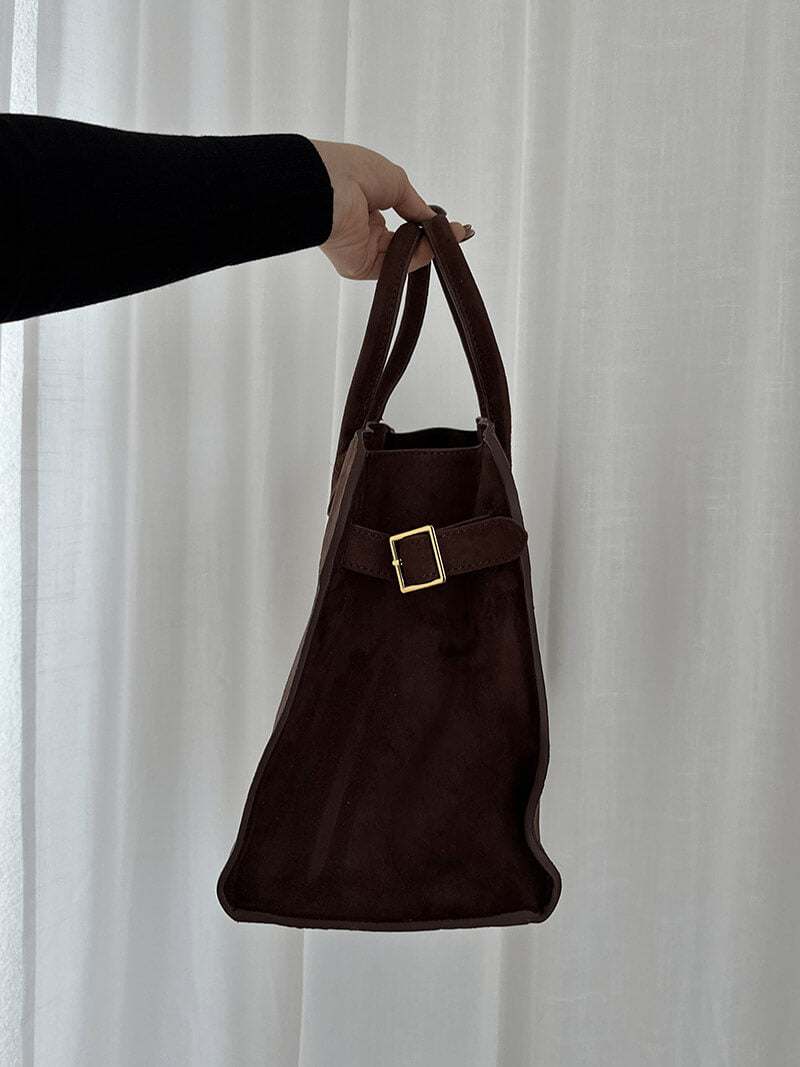 Women's Tote Bag with Buckle Detail | Elegant