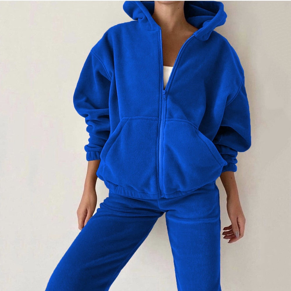 Women's Tracksuit Hoodie & Joggers | Casual