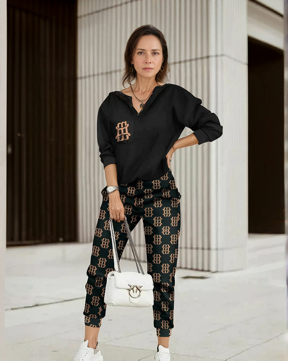 Women's Tracksuit Set Stylish Co-Ord | Loungewear