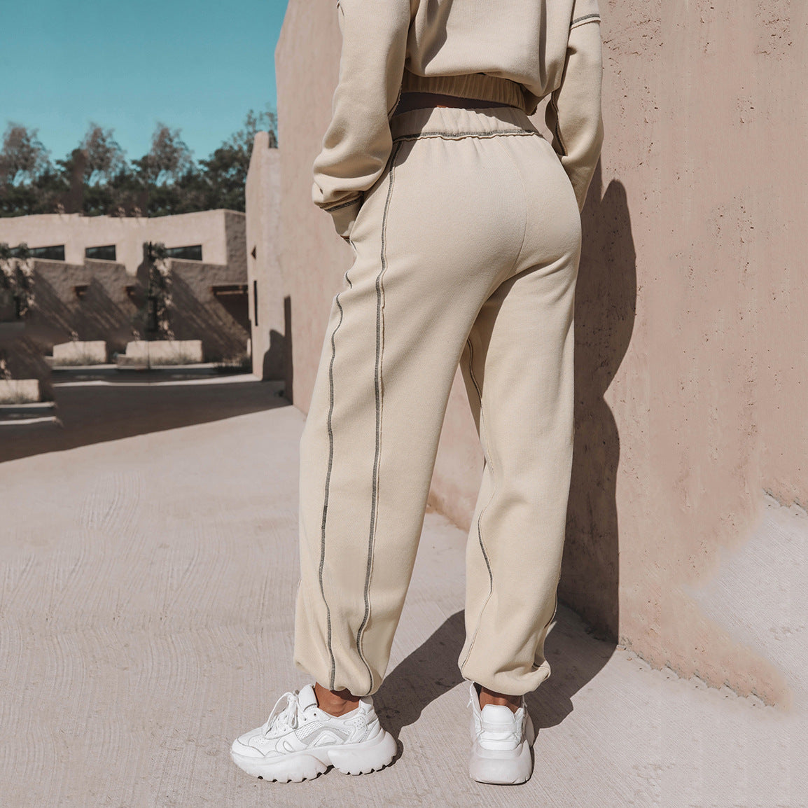 Women's Tracksuit Zip Hoodie & Joggers | Casual