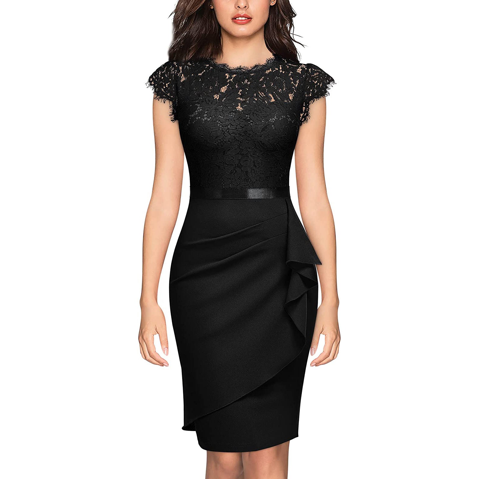 Women's Wedding Guest Dress Lace | Cocktail