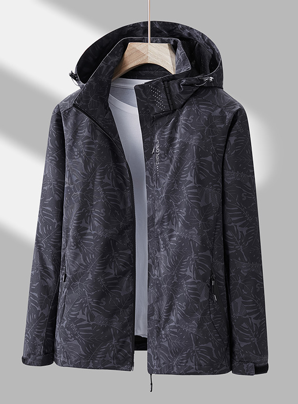 Women's Windbreaker Hooded with Zipper | Winter