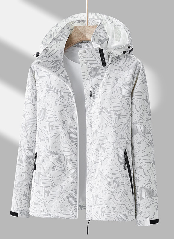 Women's Windbreaker Hooded with Zipper | Winter
