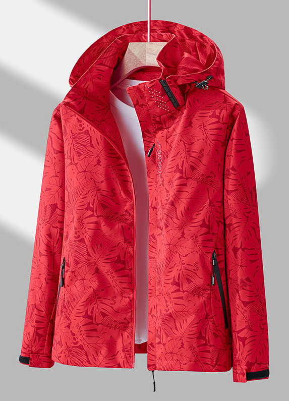 Women's Windbreaker Hooded with Zipper | Winter