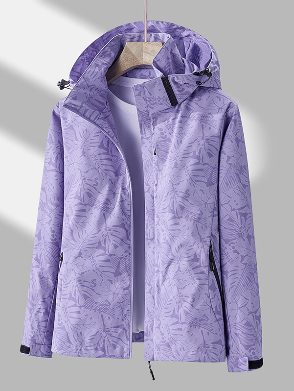 Women's Windbreaker Hooded with Zipper | Winter