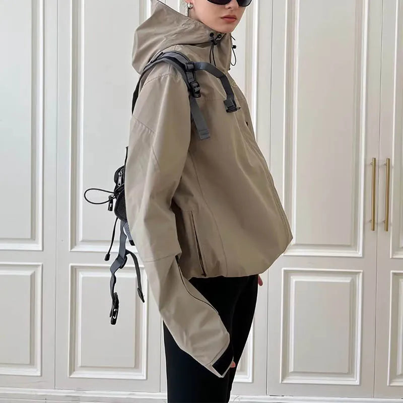 Women's Windbreaker Jacket Hooded | Outdoor