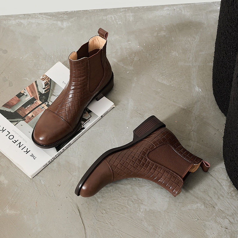 Women’s Work Chelsea Boots With Low Heel | Elegant